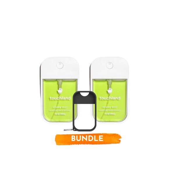 2 Touchland Power Mist Aloe You 1fl oz Hand Sanitizer and 1 Case - Picture 1 of 5